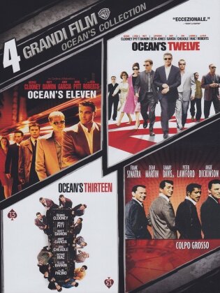 4 Grandi Film - Ocean's Collection - Ocean's 11 / Ocean's 12 / Ocean's 13 / Colpo Grosso (4 DVDs)