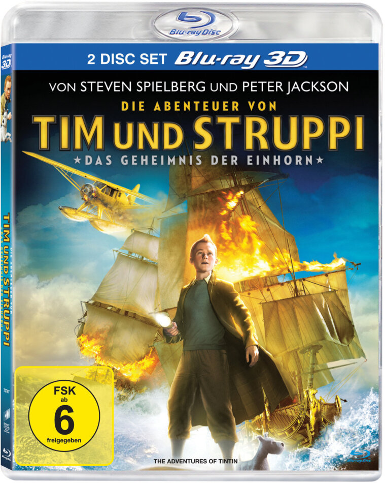 Die Abenteuer von Tim & Struppi (2011) (Blu-ray 3D + Blu-ray)