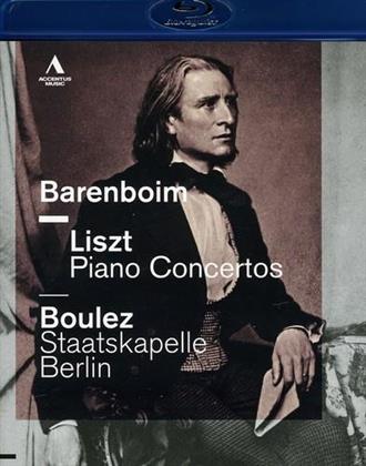Staatskapelle Berlin, Pierre Boulez (*1925) & Daniel Barenboim - Liszt - Pano Concertos (Accentus Music)