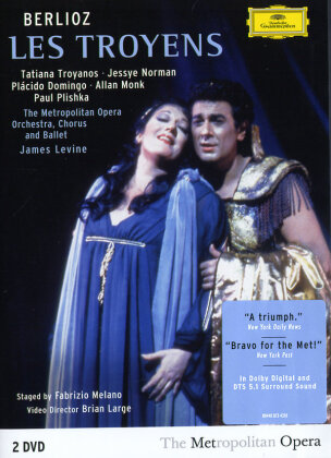 Metropolitan Opera Orchestra, James Levine & Plácido Domingo - Berlioz - Les Troyens (Deutsche Grammophon, 2 DVDs)
