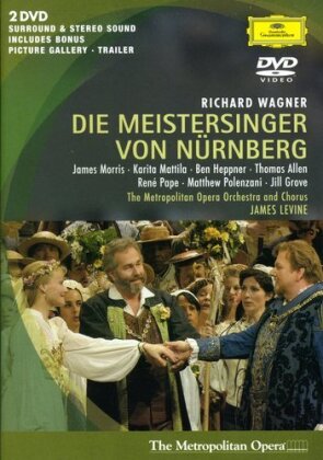 Metropolitan Opera Orchestra, James Levine & James Morris - Wagner - Die Meistersinger von Nürnberg (Deutsche Grammophon, 2 DVDs)