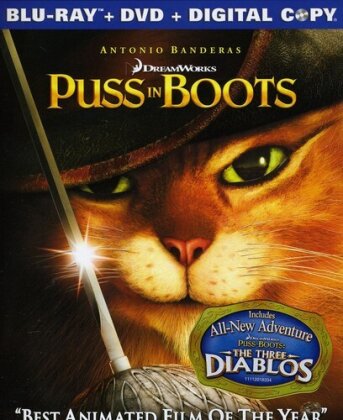 Puss In Boots - Puss In Boots (2PC) (W/DVD) (2011) (Widescreen, Blu-ray + DVD)