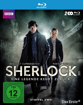 Sherlock - Staffel 2 (BBC, 2 Blu-ray)