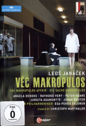 Wiener Philharmoniker, Esa-Pekka Salonen (*1958) & Angela Denoke - Janácek - Vec Makropoulos (C Major, Unitel Classica, Salzburger Festspiele)
