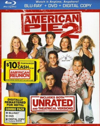 American Pie 2 (2001) (Unrated, Blu-ray + DVD)