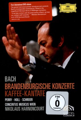 Concentus Musicus Wien, Nikolaus Harnoncourt, … - Bach - Brandenburgische Konzerte (Deutsche Grammophon, Unitel Classica, 2 DVDs)