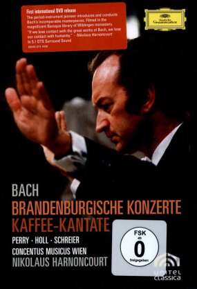 Concentus Musicus Wien, Nikolaus Harnoncourt & Peter Schreier - Bach - Brandenburgische Konzerte (Deutsche Grammophon, Unitel Classica, 2 DVD)