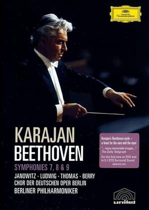 Berliner Philharmoniker, Herbert von Karajan & Gundula Janowitz - Beethoven - Symphonies Nos. 7-9 (Deutsche Grammophon, Unitel Classica)