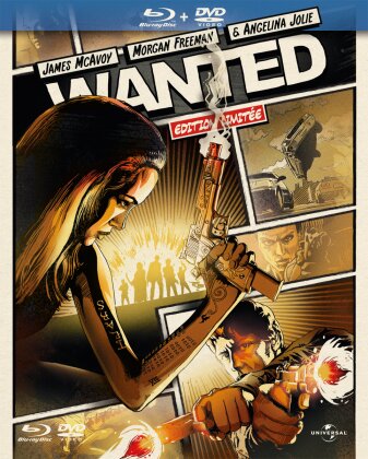 Wanted - (Comic-Cover) (2008) (Blu-ray + DVD)