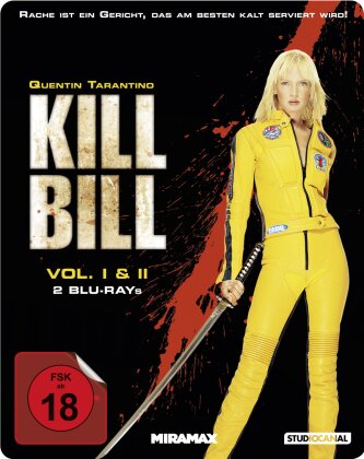 Kill Bill - Vol. 1 & 2 (Limited Edition, Steelbook, 2 Blu-rays)