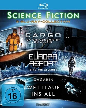 Science Fiction Collection - Cargo / Europa Report / Wettlauf ins All (3 Blu-rays)