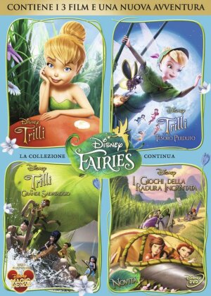 I giochi della radura incantata & Trilli 3 magici film (4 DVDs)