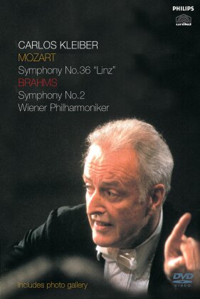 Wiener Philharmoniker & Carlos Kleiber - Mozart - Symphony No. 36 / Brahms - Symphony No. 2 (Philips, Unitel Classica)