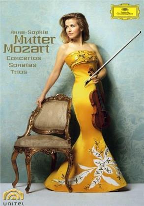 Anne-Sophie Mutter - Mozart - Concertos / Sonatas / Trios (Deutsche Grammophon, Unitel Classica, 5 DVDs)