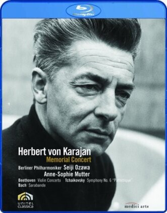 Berliner Philharmoniker, Seiji Ozawa & Anne-Sophie Mutter - Karajan Memorial Concert (Euro Arts, Unitel Classica)