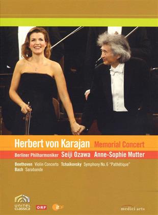 Berliner Philharmoniker, Seiji Ozawa & Anne-Sophie Mutter - Karajan Memorial Concert (Euro Arts, Unitel Classica)