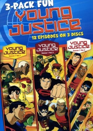 Young Justice - Season 1, Vol. 1-3 (3 DVDs)
