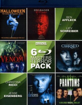 Masters of Terror Pack: 6 Movies - Vol. 2 (2 Blu-rays)