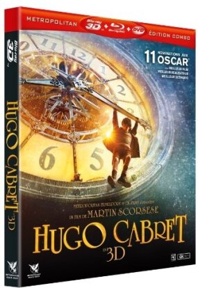 Hugo Cabret (2011) (Blu-ray 3D (+2D) + Blu-ray + DVD)
