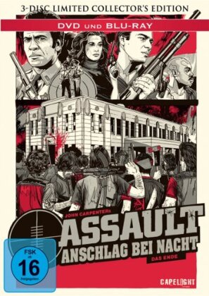 Assault - Anschlag bei Nacht - Das Ende (1976) (Limited Edition, Mediabook, Blu-ray + DVD)