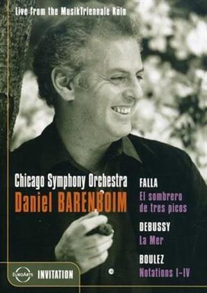 Chicago Symphony Orchestra & Daniel Barenboim - De Falla / Debussy / Boulez (Euro Arts)