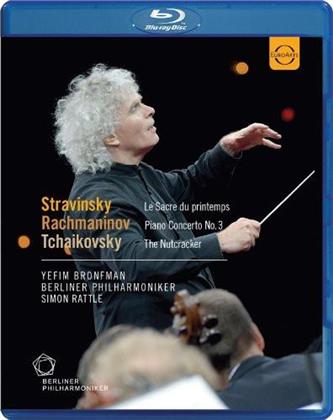 Berliner Philharmoniker, Sir Simon Rattle & Yefim Bronfman - Tchaikovsky / Stravinsky / Rachmaninov (Euro Arts)