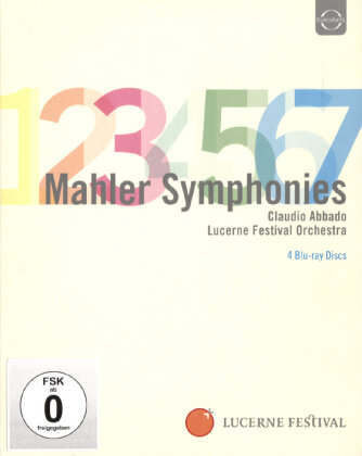 Lucerne Festival Orchestra, Claudio Abbado, … - Mahler - Symphonies Nos. 1-7 (Euro Arts, 4 Blu-rays)