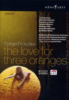 Rotterdam Philharmonic Orchestra, Stéphane Denève & Alain Vernhes - Prokofiev - The love for three oranges (Opus Arte, 2 DVDs)