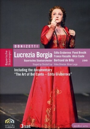 Bayerisches Staatsorchester, Edita Gruberova & Bertrand de Billy - Donizetti - Lucrezia Borgia (Unitel Classica, Euro Arts, Medici Arts, 2 DVDs)
