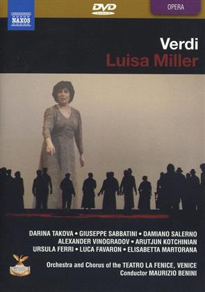 Orchestra Del Teatro La Fenice, Maurizio Benini & Darina Takova - Verdi - Luisa Miller (Naxos, 2 DVDs)