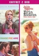 Mange, prie, aime / Erin Brockovich (2 DVDs)