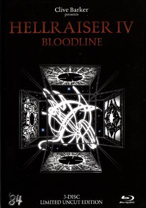 Hellraiser 4 - Bloodline - (Limited Uncut Black Edition / Mediabook Blu-ray & 2 DVDs) (1996)