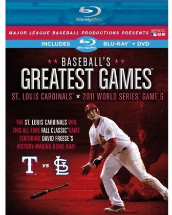 MLB: Baseball's Greatest Games - 2011 World Series Game 6 (Blu-ray + DVD)