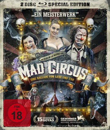 Mad Circus - Eine Ballade von Liebe und Tod (2010) (Special Edition, 2 Blu-rays)