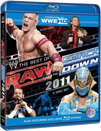 WWE: The Best of Raw and Smackdown 2011 (3 Blu-rays)