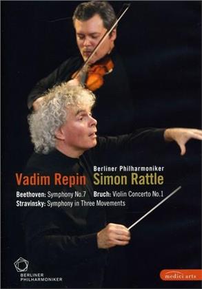 Berliner Philharmoniker, Sir Simon Rattle & Vadim Repin - Beethoven / Bruch / Stravinsky (Euro Arts)