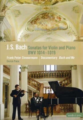 Zimmermann Frank Peter & Pace Enrico - Bach - Sonatas for Violin & Harpsichord (Idéale Audience)