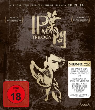 Ip Man Trilogy (Softbox, 3 Blu-rays)