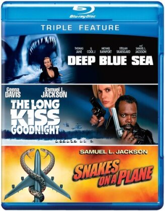 Deep Blue Sea / The Long Kiss Goodnight / Snakes on a Plane (3 Blu-rays)