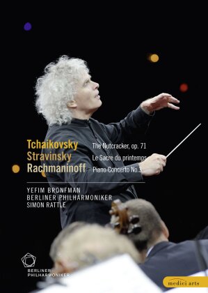 Berliner Philharmoniker, Sir Simon Rattle & Yefim Bronfman - Tchaikovsky / Stravinsky / Rachmaninov (Euro Arts)