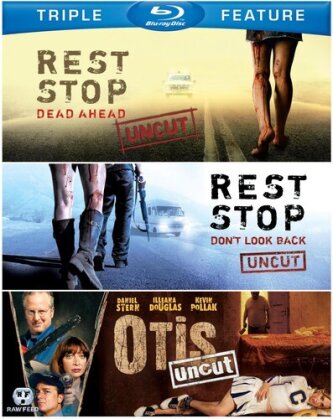 Rest Stop: Dead Ahead / Rest Stop: Don't Look Back / Otis: Uncut (Uncut, 3 Blu-rays)