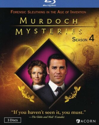 Murdoch Mysteries - Season 4 (3 Blu-rays)