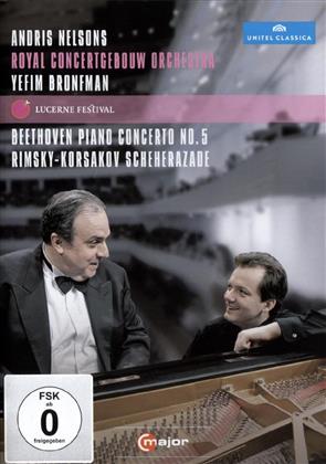 The Royal Concertgebouw Orchestra, Andris Nelsons & Yefim Bronfman - Beethoven / Chopin / Rimsky-Korsakov / Dvorák (C Major, Unitel Classica)