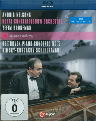 The Royal Concertgebouw Orchestra, Andris Nelsons & Yefim Bronfman - Beethoven / Chopin / Rimsky-Korsakov / Dvorák (C Major, Unitel Classica)