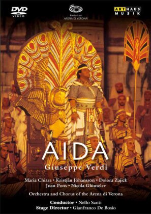 Orchestra dell'Arena di Verona, Nello Santi & Maria Chiara - Verdi - Aida (Arthaus Musik)