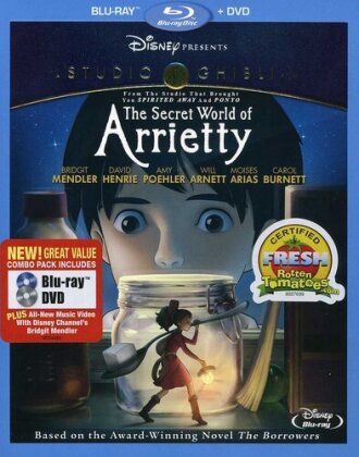 The Secret World of Arrietty (2010) (Blu-ray + DVD)