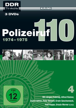 Polizeiruf 110 - Box 4: 1974 - 1975 (3 DVDs)