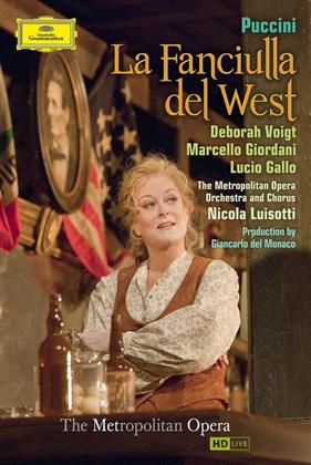 Metropolitan Opera Orchestra, Nicola Luisotti & Deborah Voigt - Puccini - La Fanciulla del West (Deutsche Grammophon, 2 DVDs)