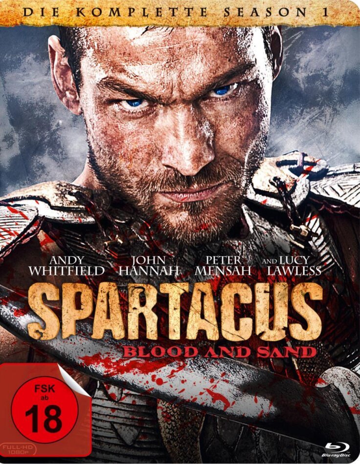 Spartacus - Blood and Sand - Staffel 1 4 Blu-rays