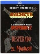 Rodriguez - Quadrilogie - Machete / El Mariachi / Desperado / Desperado 2 (Blu-ray + 4 DVDs)